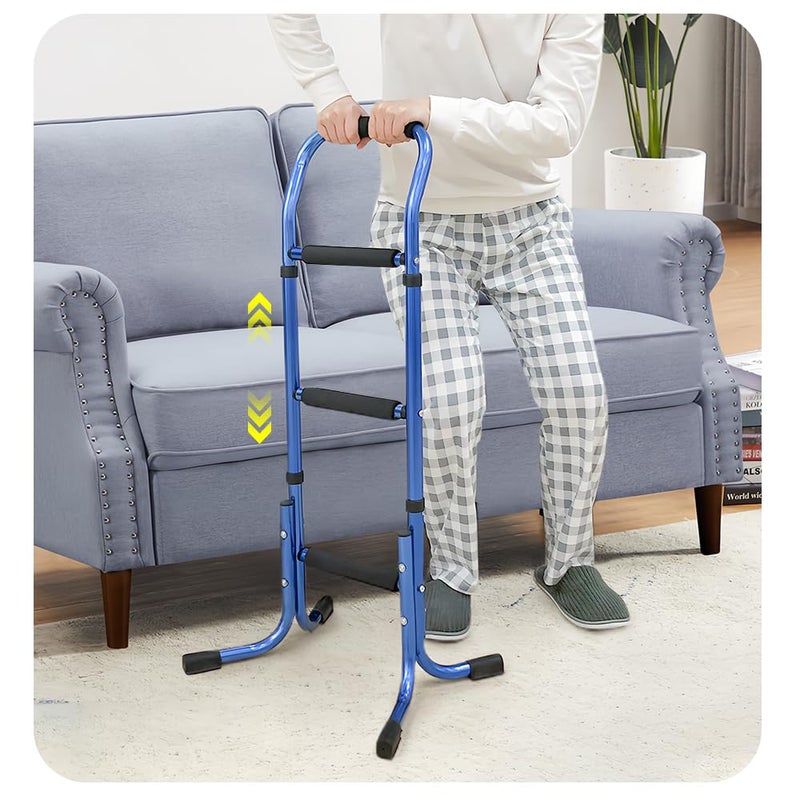 Walking Cane Stand Assist Chair Couch Cane Mobility Standing Aids Rail for Disabled and Elderly Stand Secure Walking Cane Chair Assist for Elderly Sit to Stand Hip Knee Surgery Recovery Aid